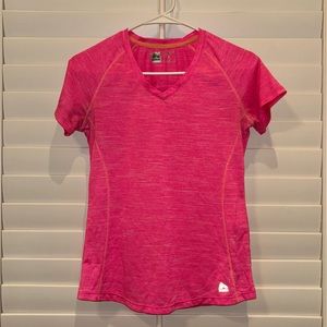 RBX women’s bright pink workout top